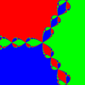 Newton-iteration: x^3-1